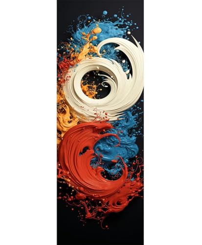 5D Diamond Painting Abstrakt Kunst Diamond Painting Erwachsene/Kinder, DIY Diamond Art Diamant Painting Bilder, Kristall Strass Diamant Malerei Basteln für Home Wand Décor, 23.6x62.9 Inch/60x160 cm 5D Diamond Painting Abstrakt Kunst Diamond Painting Erwachsene/Kinder, DIY Diamond Art Diamant Painting Bilder, Kristall Strass Diamant Malerei Basteln für Home Wand Décor, 23.6x62.9 Inch/60x160 cm von Znnegxiia