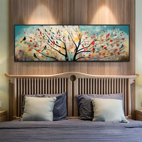 5D Diamond Painting Baum Vogel Diamond Painting Erwachsene/Kinder, DIY Diamond Art Diamant Painting Bilder, Kristall Strass Diamant Malerei Basteln für Home Wand Décor, 19.6x51.1 Inch/50x130 cm 5D Diamond Painting Baum Vogel Diamond Painting Erwachsene/Kinder, DIY Diamond Art Diamant Painting Bilder, Kristall Strass Diamant Malerei Basteln für Home Wand Décor, 19.6x51.1 Inch/50x130 cm von Znnegxiia