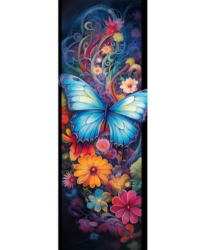 5D Diamond Painting Blume Schmetterling Diamond Painting Erwachsene/Kinder, DIY Diamond Art Diamant Painting Bilder, Kristall Strass Diamant Malerei Basteln für Wand Décor 23.6x62.9 Inch/60x160 cm 5D Diamond Painting Blume Schmetterling Diamond Painting Erwachsene/Kinder, DIY Diamond Art Diamant Painting Bilder, Kristall Strass Diamant Malerei Basteln für Wand Décor 23.6x62.9 Inch/60x160 cm von Znnegxiia