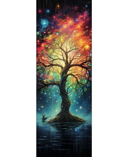5D Diamond Painting Bunt Baum Diamond Painting Erwachsene/Kinder, DIY Diamond Art Diamant Painting Bilder, Kristall Strass Diamant Malerei Basteln für Home Wand Décor, 23.6x62.9 Inch/60x160 cm 5D Diamond Painting Bunt Baum Diamond Painting Erwachsene/Kinder, DIY Diamond Art Diamant Painting Bilder, Kristall Strass Diamant Malerei Basteln für Home Wand Décor, 23.6x62.9 Inch/60x160 cm von Znnegxiia