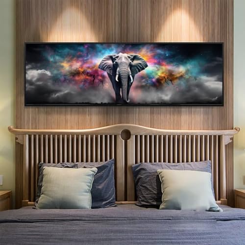 5D Diamond Painting Elefant Geheimnis Diamond Painting Erwachsene/Kinder, DIY Diamond Art Diamant Painting Bilder, Kristall Strass Diamant Malerei Basteln für Wand Décor 39.3x106.2 Inch/100x270 cm 5D Diamond Painting Elefant Geheimnis Diamond Painting Erwachsene/Kinder, DIY Diamond Art Diamant Painting Bilder, Kristall Strass Diamant Malerei Basteln für Wand Décor 39.3x106.2 Inch/100x270 cm von Znnegxiia