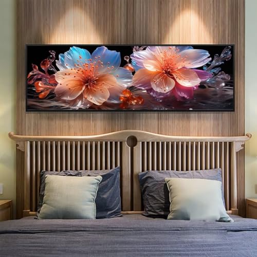 5D Diamond Painting Fantasie Blumen Diamond Painting Erwachsene/Kinder, DIY Diamond Art Diamant Painting Bilder, Kristall Strass Diamant Malerei Basteln für Home Wand Décor, 27.5x70.8 Inch/70x180 cm 5D Diamond Painting Fantasie Blumen Diamond Painting Erwachsene/Kinder, DIY Diamond Art Diamant Painting Bilder, Kristall Strass Diamant Malerei Basteln für Home Wand Décor, 27.5x70.8 Inch/70x180 cm von Znnegxiia