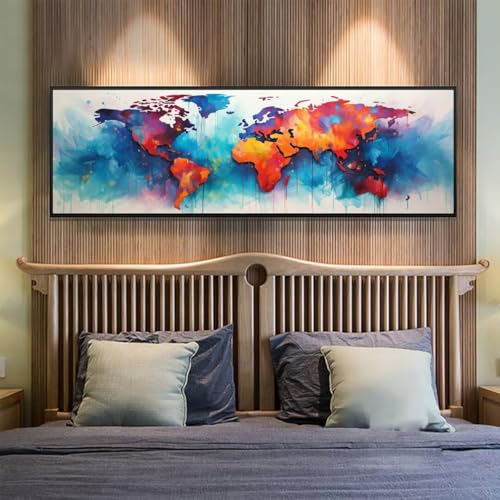 5D Diamond Painting Farbe Karte Diamond Painting Erwachsene/Kinder, DIY Diamond Art Diamant Painting Bilder, Kristall Strass Diamant Malerei Basteln für Home Wand Décor, 23.6x62.9 Inch/60x160 cm 5D Diamond Painting Farbe Karte Diamond Painting Erwachsene/Kinder, DIY Diamond Art Diamant Painting Bilder, Kristall Strass Diamant Malerei Basteln für Home Wand Décor, 23.6x62.9 Inch/60x160 cm von Znnegxiia