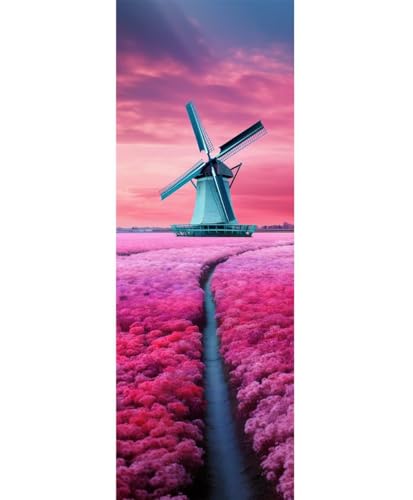 5D Diamond Painting Garten Windmühle Diamond Painting Erwachsene/Kinder, DIY Diamond Art Diamant Painting Bilder, Kristall Strass Diamant Malerei Basteln für Home Wand Décor, 27.5x70.8 Inch/70x180 cm 5D Diamond Painting Garten Windmühle Diamond Painting Erwachsene/Kinder, DIY Diamond Art Diamant Painting Bilder, Kristall Strass Diamant Malerei Basteln für Home Wand Décor, 27.5x70.8 Inch/70x180 cm von Znnegxiia