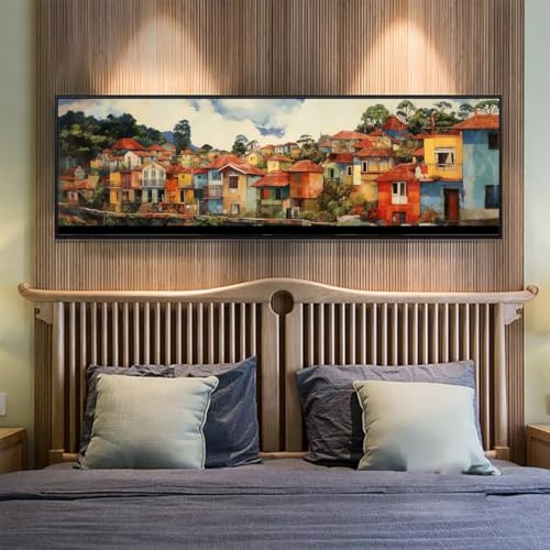5D Diamond Painting Gebäude Landschaft Diamond Painting Erwachsene/Kinder, DIY Diamond Art Diamant Painting Bilder, Strass Diamant Malerei Basteln für Home Wand Décor, 39.3x106.2 Inch/100x270 cm 5D Diamond Painting Gebäude Landschaft Diamond Painting Erwachsene/Kinder, DIY Diamond Art Diamant Painting Bilder, Strass Diamant Malerei Basteln für Home Wand Décor, 39.3x106.2 Inch/100x270 cm von Znnegxiia