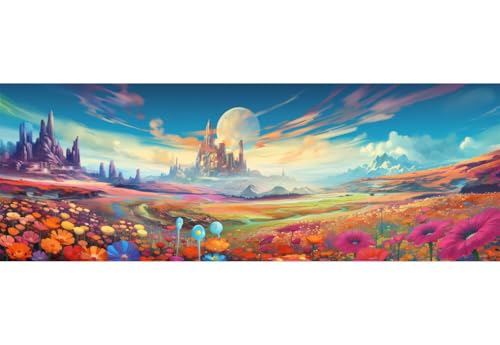 5D Diamond Painting Landschaft Burg Diamond Painting Erwachsene/Kinder, DIY Diamond Art Diamant Painting Bilder, Kristall Strass Diamant Malerei Basteln für Home Wand Décor, 15.7x39.3 Inch/40x100 cm 5D Diamond Painting Landschaft Burg Diamond Painting Erwachsene/Kinder, DIY Diamond Art Diamant Painting Bilder, Kristall Strass Diamant Malerei Basteln für Home Wand Décor, 15.7x39.3 Inch/40x100 cm von Znnegxiia
