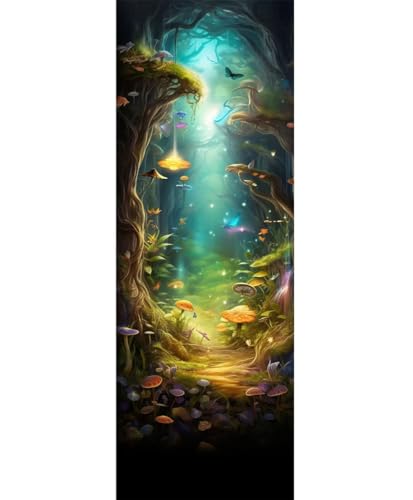 5D Diamond Painting Landschaft Wald Diamond Painting Erwachsene/Kinder, DIY Diamond Art Diamant Painting Bilder, Kristall Strass Diamant Malerei Basteln für Home Wand Décor, 23.6x62.9 Inch/60x160 cm 5D Diamond Painting Landschaft Wald Diamond Painting Erwachsene/Kinder, DIY Diamond Art Diamant Painting Bilder, Kristall Strass Diamant Malerei Basteln für Home Wand Décor, 23.6x62.9 Inch/60x160 cm von Znnegxiia