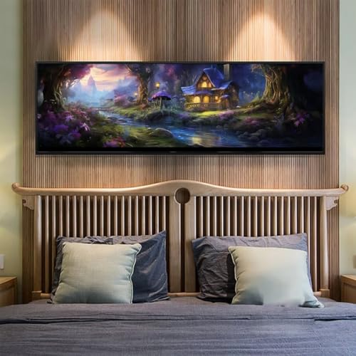 5D Diamond Painting Landschaft Wald Diamond Painting Erwachsene/Kinder, DIY Diamond Art Diamant Painting Bilder, Kristall Strass Diamant Malerei Basteln für Home Wand Décor, 31.4x82.6 Inch/80x210 cm 5D Diamond Painting Landschaft Wald Diamond Painting Erwachsene/Kinder, DIY Diamond Art Diamant Painting Bilder, Kristall Strass Diamant Malerei Basteln für Home Wand Décor, 31.4x82.6 Inch/80x210 cm von Znnegxiia