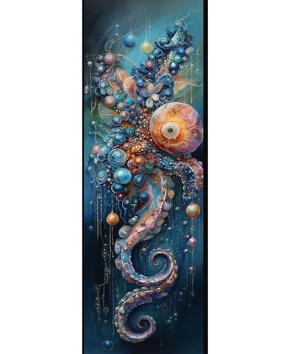 5D Diamond Painting Mysteriös Oktopus Diamond Painting Erwachsene/Kinder, DIY Diamond Art Diamant Painting Bilder, Kristall Strass Diamant Malerei Basteln für Home Wand Décor, 31.4x82.6 Inch/80x210 cm 5D Diamond Painting Mysteriös Oktopus Diamond Painting Erwachsene/Kinder, DIY Diamond Art Diamant Painting Bilder, Kristall Strass Diamant Malerei Basteln für Home Wand Décor, 31.4x82.6 Inch/80x210 cm von Znnegxiia