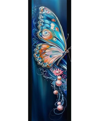 5D Diamond Painting Mysteriös Schmetterling Diamond Painting Erwachsene/Kinder, DIY Diamond Art Diamant Painting Bilder, Strass Diamant Malerei Basteln für Home Wand Décor, 27.5x70.8 Inch/70x180 cm 5D Diamond Painting Mysteriös Schmetterling Diamond Painting Erwachsene/Kinder, DIY Diamond Art Diamant Painting Bilder, Strass Diamant Malerei Basteln für Home Wand Décor, 27.5x70.8 Inch/70x180 cm von Znnegxiia