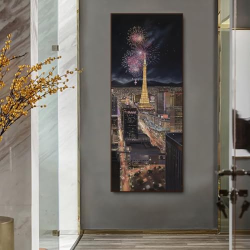 5D Diamond Painting Nachtszene Stadt Diamond Painting Erwachsene/Kinder, DIY Diamond Art Diamant Painting Bilder, Kristall Strass Diamant Malerei Basteln für Home Wand Décor, 31.4x82.6 Inch/80x210 cm 5D Diamond Painting Nachtszene Stadt Diamond Painting Erwachsene/Kinder, DIY Diamond Art Diamant Painting Bilder, Kristall Strass Diamant Malerei Basteln für Home Wand Décor, 31.4x82.6 Inch/80x210 cm von Znnegxiia