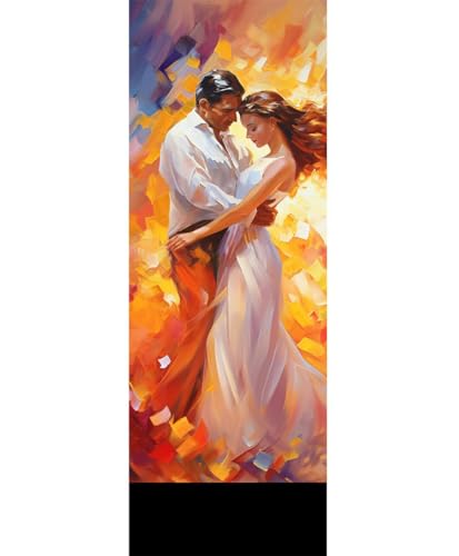 5D Diamond Painting Paar Tanz Diamond Painting Erwachsene/Kinder, DIY Diamond Art Diamant Painting Bilder, Kristall Strass Diamant Malerei Basteln für Home Wand Décor, 23.6x62.9 Inch/60x160 cm 5D Diamond Painting Paar Tanz Diamond Painting Erwachsene/Kinder, DIY Diamond Art Diamant Painting Bilder, Kristall Strass Diamant Malerei Basteln für Home Wand Décor, 23.6x62.9 Inch/60x160 cm von Znnegxiia