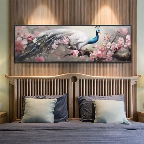5D Diamond Painting Pfau Blume Diamond Painting Erwachsene/Kinder, DIY Diamond Art Diamant Painting Bilder, Kristall Strass Diamant Malerei Basteln für Home Wand Décor, 11.8x27.5 Inch/30x70 cm 5D Diamond Painting Pfau Blume Diamond Painting Erwachsene/Kinder, DIY Diamond Art Diamant Painting Bilder, Kristall Strass Diamant Malerei Basteln für Home Wand Décor, 11.8x27.5 Inch/30x70 cm von Znnegxiia