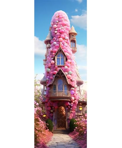 5D Diamond Painting Schloss Blume Diamond Painting Erwachsene/Kinder, DIY Diamond Art Diamant Painting Bilder, Kristall Strass Diamant Malerei Basteln für Home Wand Décor, 23.6x62.9 Inch/60x160 cm 5D Diamond Painting Schloss Blume Diamond Painting Erwachsene/Kinder, DIY Diamond Art Diamant Painting Bilder, Kristall Strass Diamant Malerei Basteln für Home Wand Décor, 23.6x62.9 Inch/60x160 cm von Znnegxiia