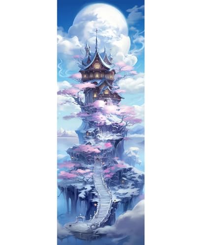 5D Diamond Painting Schloss Wolke Diamond Painting Erwachsene/Kinder, DIY Diamond Art Diamant Painting Bilder, Kristall Strass Diamant Malerei Basteln für Home Wand Décor, 27.5x70.8 Inch/70x180 cm 5D Diamond Painting Schloss Wolke Diamond Painting Erwachsene/Kinder, DIY Diamond Art Diamant Painting Bilder, Kristall Strass Diamant Malerei Basteln für Home Wand Décor, 27.5x70.8 Inch/70x180 cm von Znnegxiia