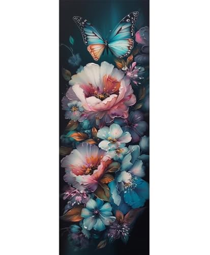 5D Diamond Painting Schmetterling Blume Diamond Painting Erwachsene/Kinder, DIY Diamond Art Diamant Painting Bilder, Kristall Strass Diamant Malerei Basteln für Wand Décor 23.6x62.9 Inch/60x160 cm 5D Diamond Painting Schmetterling Blume Diamond Painting Erwachsene/Kinder, DIY Diamond Art Diamant Painting Bilder, Kristall Strass Diamant Malerei Basteln für Wand Décor 23.6x62.9 Inch/60x160 cm von Znnegxiia