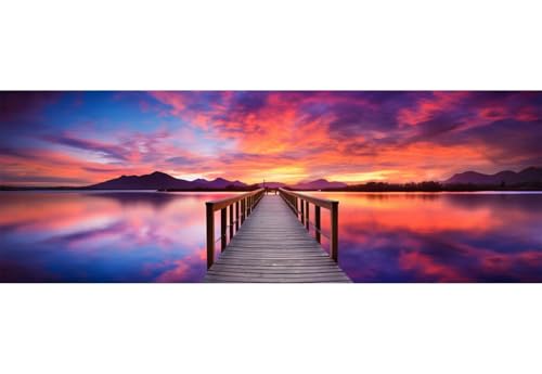 5D Diamond Painting Sonnenuntergang Brücke Diamond Painting Erwachsene/Kinder, DIY Diamond Art Diamant Painting Bilder, Strass Diamant Malerei Basteln für Home Wand Décor, 23.6x62.9 Inch/60x160 cm 5D Diamond Painting Sonnenuntergang Brücke Diamond Painting Erwachsene/Kinder, DIY Diamond Art Diamant Painting Bilder, Strass Diamant Malerei Basteln für Home Wand Décor, 23.6x62.9 Inch/60x160 cm von Znnegxiia