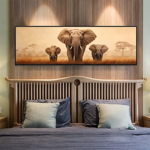 5D Diamond Painting Tier Elefant Diamond Painting Erwachsene/Kinder, DIY Diamond Art Diamant Painting Bilder, Kristall Strass Diamant Malerei Basteln für Home Wand Décor, 31.4x82.6 Inch/80x210 cm 5D Diamond Painting Tier Elefant Diamond Painting Erwachsene/Kinder, DIY Diamond Art Diamant Painting Bilder, Kristall Strass Diamant Malerei Basteln für Home Wand Décor, 31.4x82.6 Inch/80x210 cm von Znnegxiia