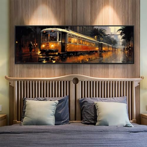 5D Diamond Painting Vintage Bus Diamond Painting Erwachsene/Kinder, DIY Diamond Art Diamant Painting Bilder, Kristall Strass Diamant Malerei Basteln für Home Wand Décor, 35.4x94.4 Inch/90x240 cm 5D Diamond Painting Vintage Bus Diamond Painting Erwachsene/Kinder, DIY Diamond Art Diamant Painting Bilder, Kristall Strass Diamant Malerei Basteln für Home Wand Décor, 35.4x94.4 Inch/90x240 cm von Znnegxiia