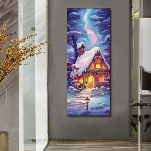 5D Diamond Painting Winter Dorf Diamond Painting Erwachsene/Kinder, DIY Diamond Art Diamant Painting Bilder, Kristall Strass Diamant Malerei Basteln für Home Wand Décor, 11.8x27.5 Inch/30x70 cm 5D Diamond Painting Winter Dorf Diamond Painting Erwachsene/Kinder, DIY Diamond Art Diamant Painting Bilder, Kristall Strass Diamant Malerei Basteln für Home Wand Décor, 11.8x27.5 Inch/30x70 cm von Znnegxiia