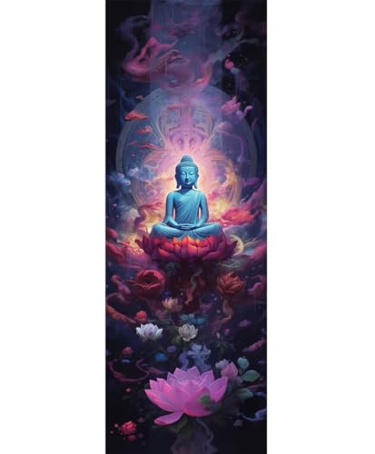 5D Diamond Painting Zen Lotus Diamond Painting Erwachsene/Kinder, DIY Diamond Art Diamant Painting Bilder, Kristall Strass Diamant Malerei Basteln für Home Wand Décor, 27.5x70.8 Inch/70x180 cm 5D Diamond Painting Zen Lotus Diamond Painting Erwachsene/Kinder, DIY Diamond Art Diamant Painting Bilder, Kristall Strass Diamant Malerei Basteln für Home Wand Décor, 27.5x70.8 Inch/70x180 cm von Znnegxiia