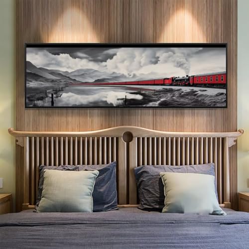 5D Diamond Painting Zug See Diamond Painting Erwachsene/Kinder, DIY Diamond Art Diamant Painting Bilder, Kristall Strass Diamant Malerei Basteln für Home Wand Décor, Geschenke 35.4x94.4 Inch/90x240 cm 5D Diamond Painting Zug See Diamond Painting Erwachsene/Kinder, DIY Diamond Art Diamant Painting Bilder, Kristall Strass Diamant Malerei Basteln für Home Wand Décor, Geschenke 35.4x94.4 Inch/90x240 cm von Znnegxiia