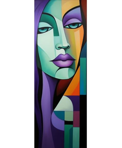 Diamond Painting Abstrakt Diamant Painting Bilder Erwachsene/Kinder, 11.8x27.5 Inch/30x70 cm Groß xxl 5D Diamond Painting Gesicht für Wand Deko, DIY Kreuzstich Stickerei Diamant Kunst für Home Décor Diamond Painting Abstrakt Diamant Painting Bilder Erwachsene/Kinder, 11.8x27.5 Inch/30x70 cm Groß xxl 5D Diamond Painting Gesicht für Wand Deko, DIY Kreuzstich Stickerei Diamant Kunst für Home Décor von Znnegxiia
