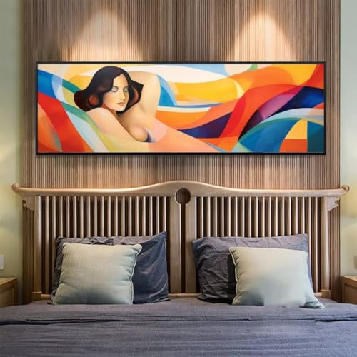 Diamond Painting Abstrakt Diamant Painting Bilder Erwachsene/Kinder, 35.4x94.4 Inch/90x240 cm Groß xxl 5D Diamond Painting Frau für Wand Deko, DIY Kreuzstich Stickerei Diamant Kunst Set für Home Décor Diamond Painting Abstrakt Diamant Painting Bilder Erwachsene/Kinder, 35.4x94.4 Inch/90x240 cm Groß xxl 5D Diamond Painting Frau für Wand Deko, DIY Kreuzstich Stickerei Diamant Kunst Set für Home Décor von Znnegxiia