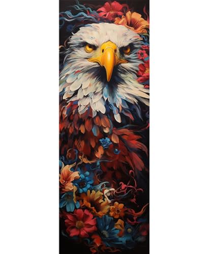 Diamond Painting Adler Diamant Painting Bilder Erwachsene/Kinder, 23.6x62.9 Inch/60x160 cm Groß xxl 5D Diamond Painting Blume für Wand Deko, DIY Kreuzstich Stickerei Diamant Kunst Set für Home Décor Diamond Painting Adler Diamant Painting Bilder Erwachsene/Kinder, 23.6x62.9 Inch/60x160 cm Groß xxl 5D Diamond Painting Blume für Wand Deko, DIY Kreuzstich Stickerei Diamant Kunst Set für Home Décor von Znnegxiia