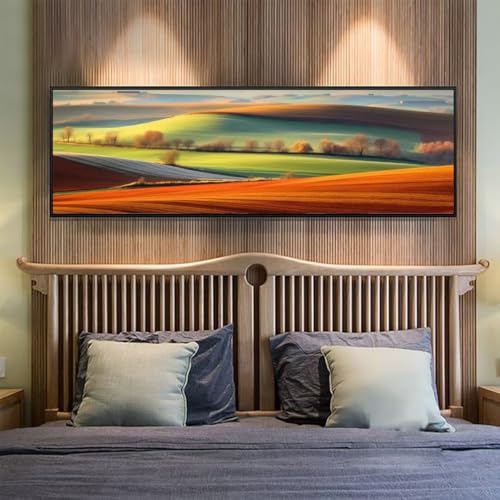 Diamond Painting Bauernhof Diamant Painting Bilder Erwachsene/Kinder, 31.4x82.6 Inch/80x210 cm Groß xxl 5D Diamond Painting Feld für Wand Deko, DIY Kreuzstich Stickerei Diamant Kunst für Home Décor Diamond Painting Bauernhof Diamant Painting Bilder Erwachsene/Kinder, 31.4x82.6 Inch/80x210 cm Groß xxl 5D Diamond Painting Feld für Wand Deko, DIY Kreuzstich Stickerei Diamant Kunst für Home Décor von Znnegxiia