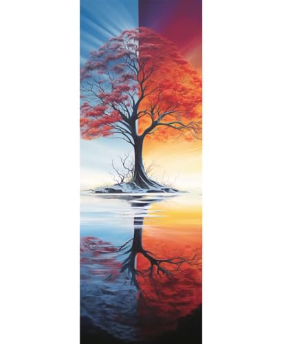 Diamond Painting Baum Diamant Painting Bilder Erwachsene/Kinder, 11.8x27.5 Inch/30x70 cm Groß xxl 5D Diamond Painting Traum für Wand Deko, DIY Kreuzstich Stickerei Diamant Kunst Set für Home Décor Diamond Painting Baum Diamant Painting Bilder Erwachsene/Kinder, 11.8x27.5 Inch/30x70 cm Groß xxl 5D Diamond Painting Traum für Wand Deko, DIY Kreuzstich Stickerei Diamant Kunst Set für Home Décor von Znnegxiia