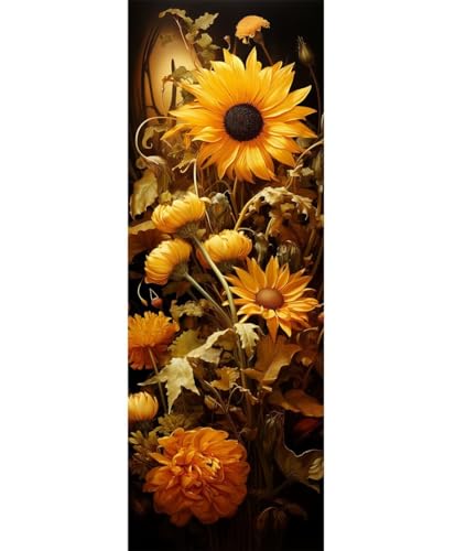 Diamond Painting Blume Diamant Painting Bilder Erwachsene/Kinder, 11.8x27.5 Inch/30x70 cm Groß xxl 5D Diamond Painting Sonnenblume für Wand Deko, DIY Stickerei Diamant Kunst Set für Home Décor Diamond Painting Blume Diamant Painting Bilder Erwachsene/Kinder, 11.8x27.5 Inch/30x70 cm Groß xxl 5D Diamond Painting Sonnenblume für Wand Deko, DIY Stickerei Diamant Kunst Set für Home Décor von Znnegxiia