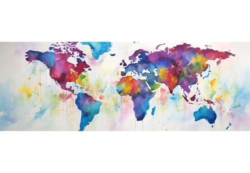 Diamond Painting Bunt Diamant Painting Bilder Erwachsene/Kinder, 11.8x27.5 Inch/30x70 cm Groß xxl 5D Diamond Painting Karte für Wand Deko, DIY Kreuzstich Stickerei Diamant Kunst Set für Home Décor Diamond Painting Bunt Diamant Painting Bilder Erwachsene/Kinder, 11.8x27.5 Inch/30x70 cm Groß xxl 5D Diamond Painting Karte für Wand Deko, DIY Kreuzstich Stickerei Diamant Kunst Set für Home Décor von Znnegxiia
