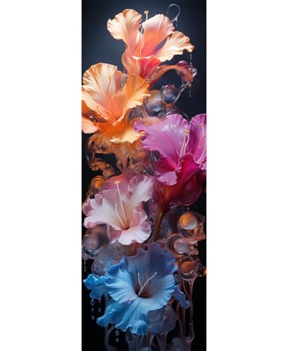 Diamond Painting Fantasie Diamant Painting Bilder Erwachsene/Kinder, 11.8x27.5 Inch/30x70 cm Groß xxl 5D Diamond Painting Blume für Wand Deko, DIY Kreuzstich Stickerei Diamant Kunst Set für Home Décor Diamond Painting Fantasie Diamant Painting Bilder Erwachsene/Kinder, 11.8x27.5 Inch/30x70 cm Groß xxl 5D Diamond Painting Blume für Wand Deko, DIY Kreuzstich Stickerei Diamant Kunst Set für Home Décor von Znnegxiia