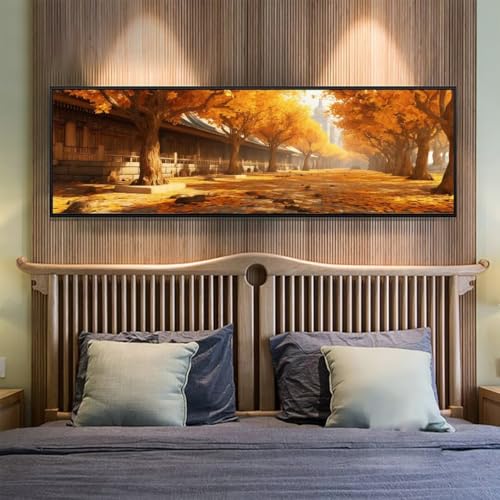 Diamond Painting Herbst Diamant Painting Bilder Erwachsene/Kinder, 31.4x82.6 Inch/80x210 cm Groß xxl 5D Diamond Painting Wald für Wand Deko, DIY Kreuzstich Stickerei Diamant Kunst Set für Home Décor Diamond Painting Herbst Diamant Painting Bilder Erwachsene/Kinder, 31.4x82.6 Inch/80x210 cm Groß xxl 5D Diamond Painting Wald für Wand Deko, DIY Kreuzstich Stickerei Diamant Kunst Set für Home Décor von Znnegxiia