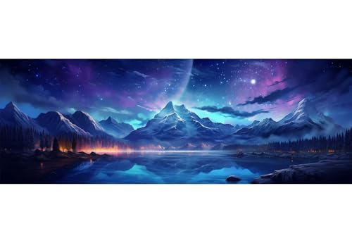 Diamond Painting Landschaft Diamant Painting Bilder Erwachsene/Kinder, 11.8x27.5 Inch/30x70 cm Groß xxl 5D Diamond Painting Sternenhimmel für Wand Deko, DIY Stickerei Diamant Kunst Set für Home Décor Diamond Painting Landschaft Diamant Painting Bilder Erwachsene/Kinder, 11.8x27.5 Inch/30x70 cm Groß xxl 5D Diamond Painting Sternenhimmel für Wand Deko, DIY Stickerei Diamant Kunst Set für Home Décor von Znnegxiia