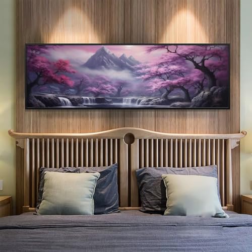 Diamond Painting Landschaft Diamant Painting Bilder Erwachsene/Kinder, 7.8x19.6 Inch/20x50 cm Groß xxl 5D Diamond Painting Wasserfall für Wand Deko, DIY Stickerei Diamant Kunst Set für Home Décor Diamond Painting Landschaft Diamant Painting Bilder Erwachsene/Kinder, 7.8x19.6 Inch/20x50 cm Groß xxl 5D Diamond Painting Wasserfall für Wand Deko, DIY Stickerei Diamant Kunst Set für Home Décor von Znnegxiia