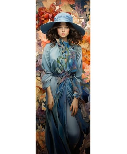 Diamond Painting Prinzessin Diamant Painting Bilder Erwachsene/Kinder, 11.8x27.5 Inch/30x70 cm Groß xxl 5D Diamond Painting Blume für Wand Deko, DIY Kreuzstich Stickerei Diamant Kunst für Home Décor Diamond Painting Prinzessin Diamant Painting Bilder Erwachsene/Kinder, 11.8x27.5 Inch/30x70 cm Groß xxl 5D Diamond Painting Blume für Wand Deko, DIY Kreuzstich Stickerei Diamant Kunst für Home Décor von Znnegxiia