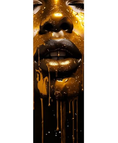 Diamond Painting Sexy Diamant Painting Bilder Erwachsene/Kinder, 7.8x19.6 Inch/20x50 cm Groß xxl 5D Diamond Painting Mund für Wand Deko, DIY Kreuzstich Stickerei Diamant Kunst Set für Home Décor Diamond Painting Sexy Diamant Painting Bilder Erwachsene/Kinder, 7.8x19.6 Inch/20x50 cm Groß xxl 5D Diamond Painting Mund für Wand Deko, DIY Kreuzstich Stickerei Diamant Kunst Set für Home Décor von Znnegxiia