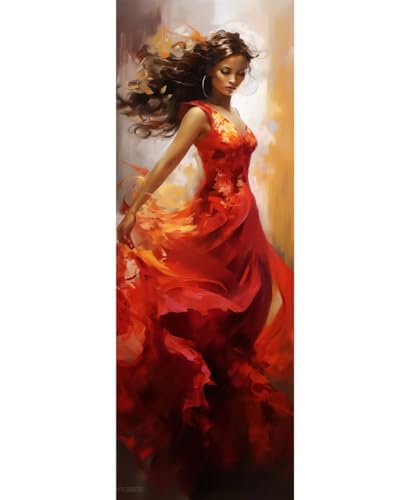 Diamond Painting Tänzerin Diamant Painting Bilder Erwachsene/Kinder, 11.8x27.5 Inch/30x70 cm Groß xxl 5D Diamond Painting Frau für Wand Deko, DIY Kreuzstich Stickerei Diamant Kunst Set für Home Décor Diamond Painting Tänzerin Diamant Painting Bilder Erwachsene/Kinder, 11.8x27.5 Inch/30x70 cm Groß xxl 5D Diamond Painting Frau für Wand Deko, DIY Kreuzstich Stickerei Diamant Kunst Set für Home Décor von Znnegxiia