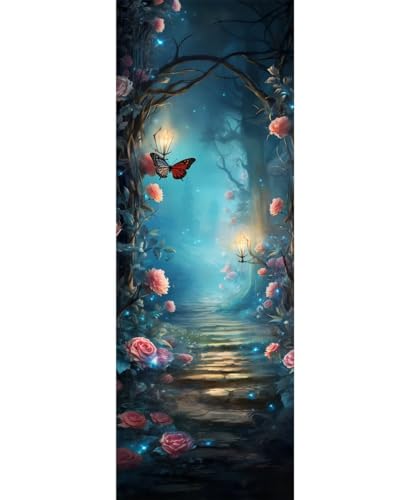 Diamond Painting Wald Diamant Painting Bilder Erwachsene/Kinder, 11.8x27.5 Inch/30x70 cm Groß xxl 5D Diamond Painting Schmetterling für Wand Deko, DIY Stickerei Diamant Kunst Set für Home Décor Diamond Painting Wald Diamant Painting Bilder Erwachsene/Kinder, 11.8x27.5 Inch/30x70 cm Groß xxl 5D Diamond Painting Schmetterling für Wand Deko, DIY Stickerei Diamant Kunst Set für Home Décor von Znnegxiia