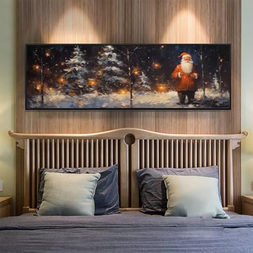Diamond Painting Weihnachten Diamant Painting Bilder Erwachsene/Kinder, 19.6x51.1 Inch/50x130 cm Groß xxl 5D Diamond Painting Schnee für Wand Deko, DIY Stickerei Diamant Kunst Set für Home Décor Diamond Painting Weihnachten Diamant Painting Bilder Erwachsene/Kinder, 19.6x51.1 Inch/50x130 cm Groß xxl 5D Diamond Painting Schnee für Wand Deko, DIY Stickerei Diamant Kunst Set für Home Décor von Znnegxiia
