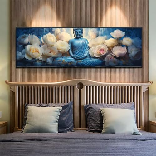 Diamond Painting Zen Diamant Painting Bilder Erwachsene/Kinder, 35.4x94.4 Inch/90x240 cm Groß xxl 5D Diamond Painting Blume für Wand Deko, DIY Kreuzstich Stickerei Diamant Kunst Set für Home Décor Diamond Painting Zen Diamant Painting Bilder Erwachsene/Kinder, 35.4x94.4 Inch/90x240 cm Groß xxl 5D Diamond Painting Blume für Wand Deko, DIY Kreuzstich Stickerei Diamant Kunst Set für Home Décor von Znnegxiia