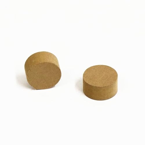 10CM hochdichte massive Kiefernfaserplatte, Alphabet-Ornamente, Zahlen und Symbole, Holzhandwerk, natürliche Holzfarbe, kreative Buchstaben für Heimdekoration (Symbol punkt) von ZoTuoART