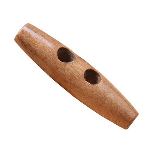 Knebelknöpfe aus Naturholz – Holzhorn, 2 Löcher, Ersatzknöpfe – Olivenform, Holzknebel, Nähschnalle, Basteln, DIY-Kleidungszubehör, braun-hell, 40 mm, 30 Stück Knebelknöpfe aus Naturholz – Holzhorn, 2 Löcher, Ersatzknöpfe – Olivenform, Holzknebel, Nähschnalle, Basteln, DIY-Kleidungszubehör, braun-hell, 40 mm, 30 Stück von ZoTuoART