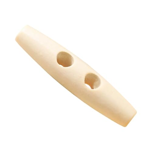Knebelknöpfe aus Naturholz – Holzhorn, 2 Löcher, Ersatzknöpfe – olivenförmig, Holzknebel, Nähschnalle, Basteln, DIY-Kleidungszubehör, natürlich, 50 mm, 18 Stück Knebelknöpfe aus Naturholz – Holzhorn, 2 Löcher, Ersatzknöpfe – olivenförmig, Holzknebel, Nähschnalle, Basteln, DIY-Kleidungszubehör, natürlich, 50 mm, 18 Stück von ZoTuoART