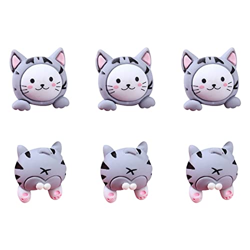 ZoTuoART Nähknöpfe, Einzelloch, 2 cm, niedliche Cartoon-Tierknöpfe, Pullover, Hemd, Mantel, Ersatzknopf für Kinder, Kleidung, Basteln, Katze, 6 Stück ZoTuoART Nähknöpfe, Einzelloch, 2 cm, niedliche Cartoon-Tierknöpfe, Pullover, Hemd, Mantel, Ersatzknopf für Kinder, Kleidung, Basteln, Katze, 6 Stück von ZoTuoART