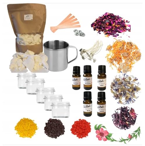 ZoZoBlask - DIY Kerzenbausatz - 1kg - 5 x Glas - 5 x Duftöl - 5 x Kerzendocht - Dekorationszubehör - Blumen - Kerzenbausatz - Bausatz SOIENSCHWEINEN DIY MAGNETE 5pcs ZoZoBlask - DIY Kerzenbausatz - 1kg - 5 x Glas - 5 x Duftöl - 5 x Kerzendocht - Dekorationszubehör - Blumen - Kerzenbausatz - Bausatz SOIENSCHWEINEN DIY MAGNETE 5pcs von ZoZoBlask