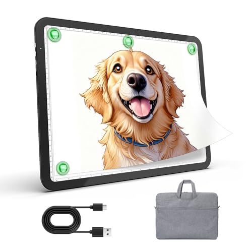 Zocelight light pad A4 With Bag(Black) von Zocelight