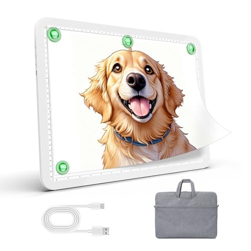 Zocelight light pad A4 With Bag(White) von Zocelight
